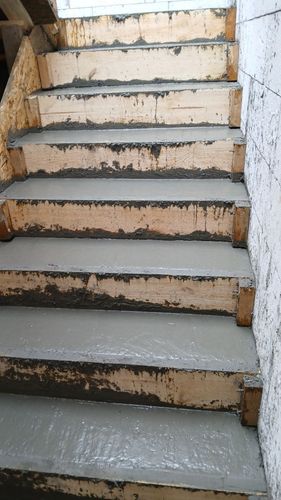 Betonplatte außen